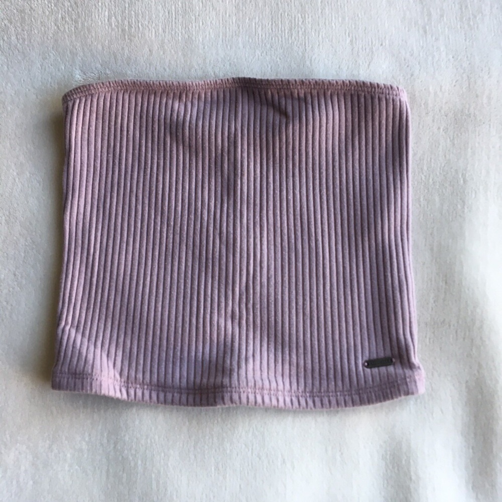 hollister purple tube top